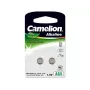 Nööpelement patarei CAMELION AG5 (LR754, LR48) 1,5V — 2 tk pakend