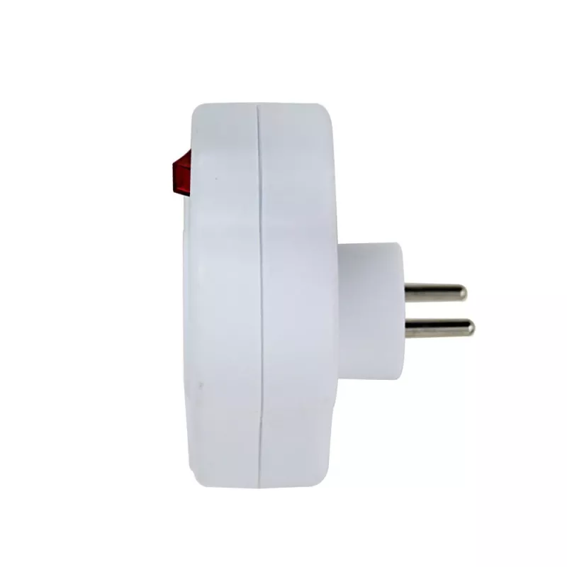 Esperanza ELK304W elektrijaotur, 3 pesa lülitiga, valge