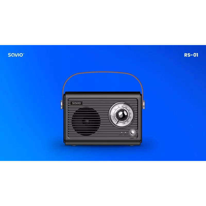 Kaasaskantav raadio Savio RS-01 analoog must
