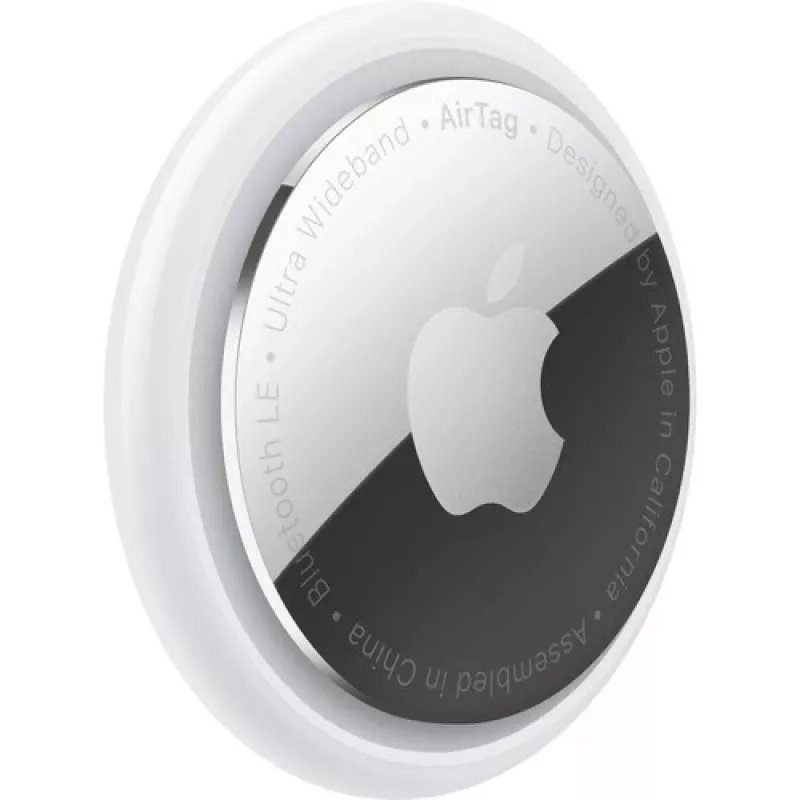 Apple AirTag Anti-tab Bluetooth-märgis Must Hõbedane Valge iPhone/iPad/iPod
