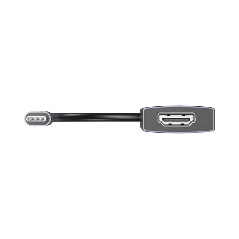 USB-C jaotur Unitek H1124AGY01 100W PD, HDMI 2.0, 2x USB‑A, 2x USB‑C, SD/microSD lugejaga — alumiinium