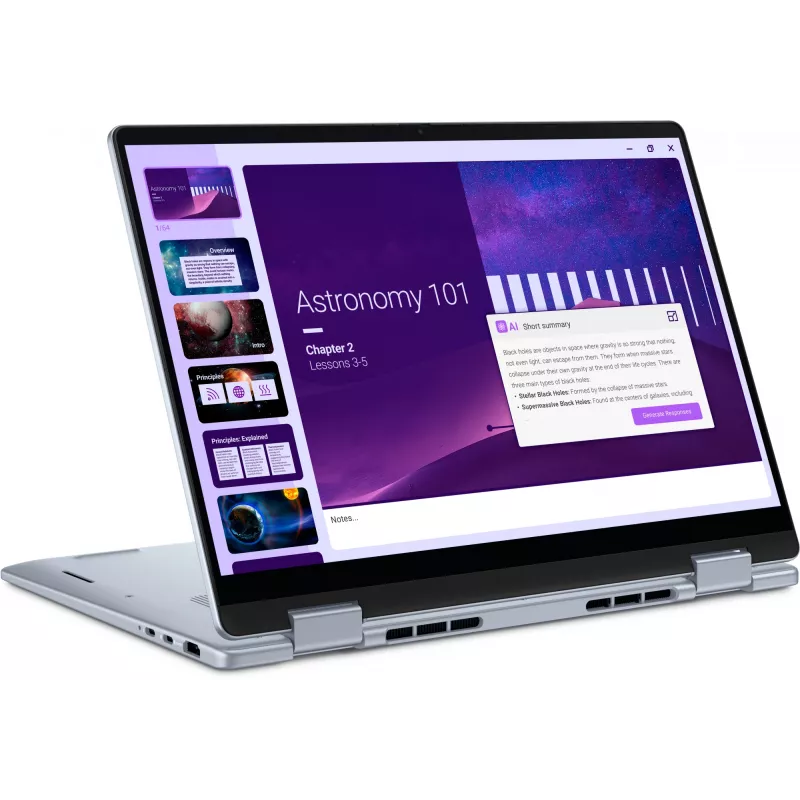 Dell 14 Plus 2-in-1 DB04250/Ultra 5 226V/16GB/512GB SSD/14.0 FHD+ Touch/Arc/FgrPr/WLAN + BT/US Backlit Kb/4 Cell/W11Home/3yrs Basic Onsite