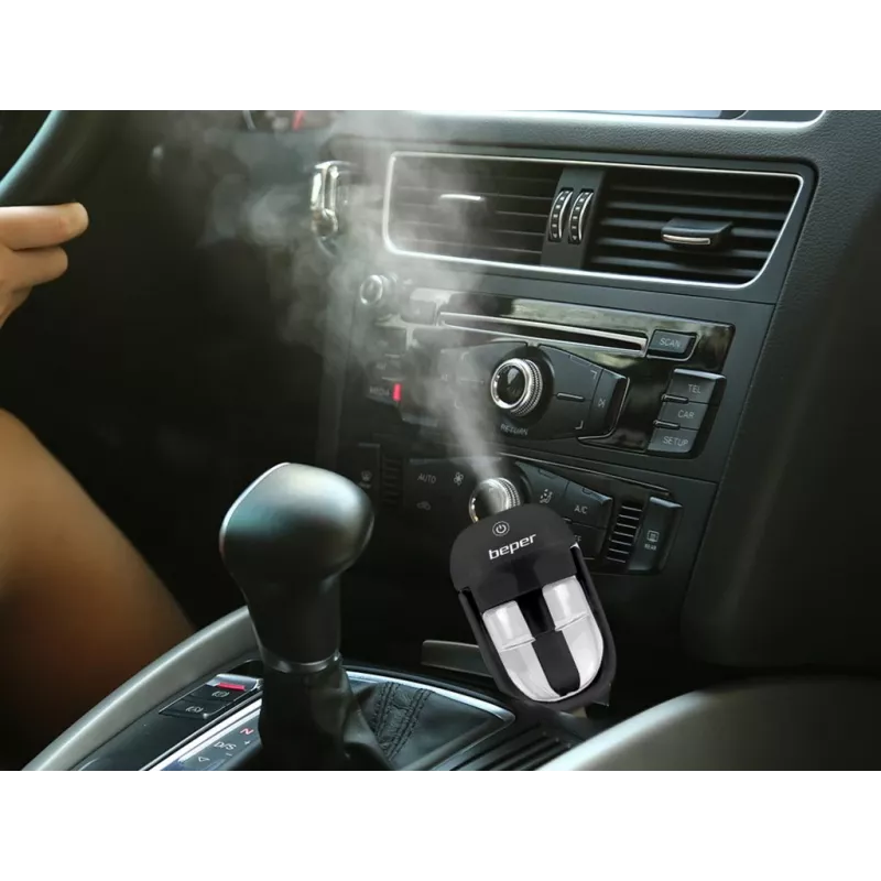 Autohajuti ja -niisutaja Beper P205DIF100 - 12 V aroomihajuti, 25 ml