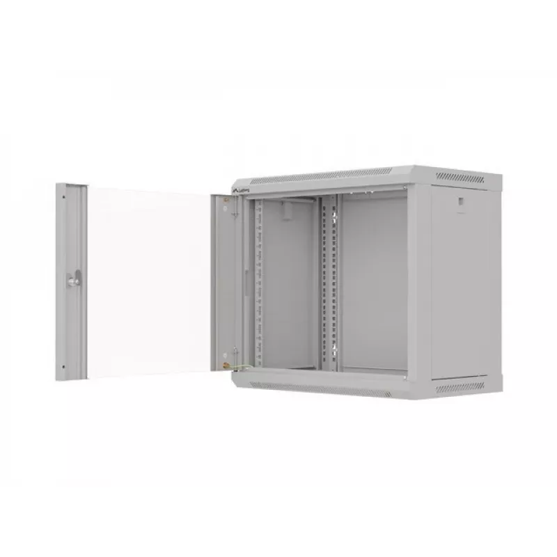 Lanberg WF03-5309-10S riiulikapp 9U Seinale paigaldatav Must