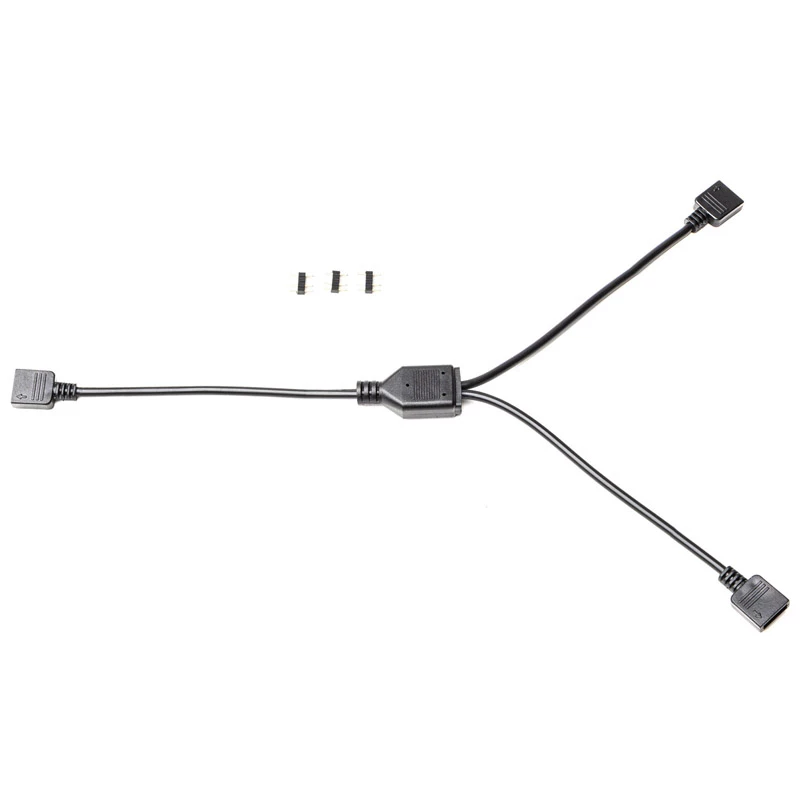 RGB jaoturkaabel EK Water Blocks Loop D-RGB 2-Way Must 5V