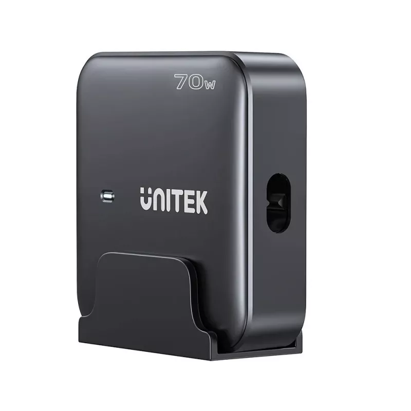 Mobiilseadme laadija UNITEK P1228ABK01-EU universaalne must vahelduvvool kiirlaadimine