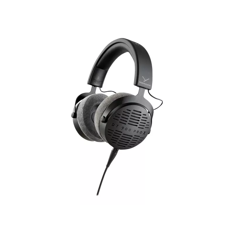 Stuudiokõrvaklapid Beyerdynamic DT 900 Pro X — kõrvapealsed, juhtmega, 48 Ω, 5–40 kHz, 3 m eemaldatav kaabel, must