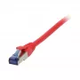 Patchkaabel RJ45 - CAT6A 500Mhz - 0,15m - punane - S-STP(S/FTP) - TPE/LSZH(Superflex) - AWG26 - Synergy