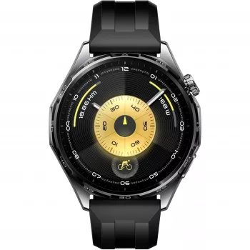 Huawei WATCH GT6 3,73 cm (1,47) AMOLED 46 mm Digitaalne 466 x 466 pikslit Puuteekraan Must GPS (satelliit)