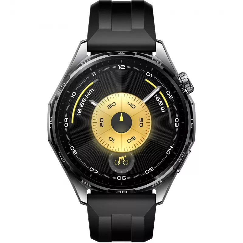 Huawei WATCH GT6 3,73 cm (1,47) AMOLED 46 mm Digitaalne 466 x 466 pikslit Puuteekraan Must GPS (satelliit)