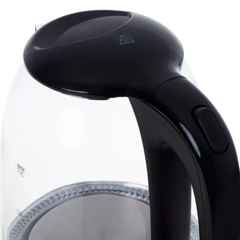 Mesko | Veekeetja | MS 1302b | Elektriline | 2200 W | 1,7 L | Klaas | 360° pöörlev alus | Must