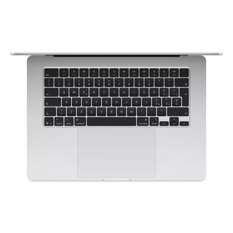 MacBook Air 15, hõbedane, M4 (10-tuumaline protsessor/10-tuumaline GPU), 16 GB, 512 GB, saksa keel, 35 W Dual USB-C toiteadapter, MW1H3D/A