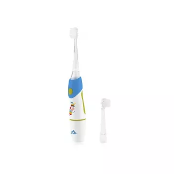Laste sonic hambahari ETA Sonetic, akutoitel, sinine, 175 mm, 1 käepide + 1 harjapea