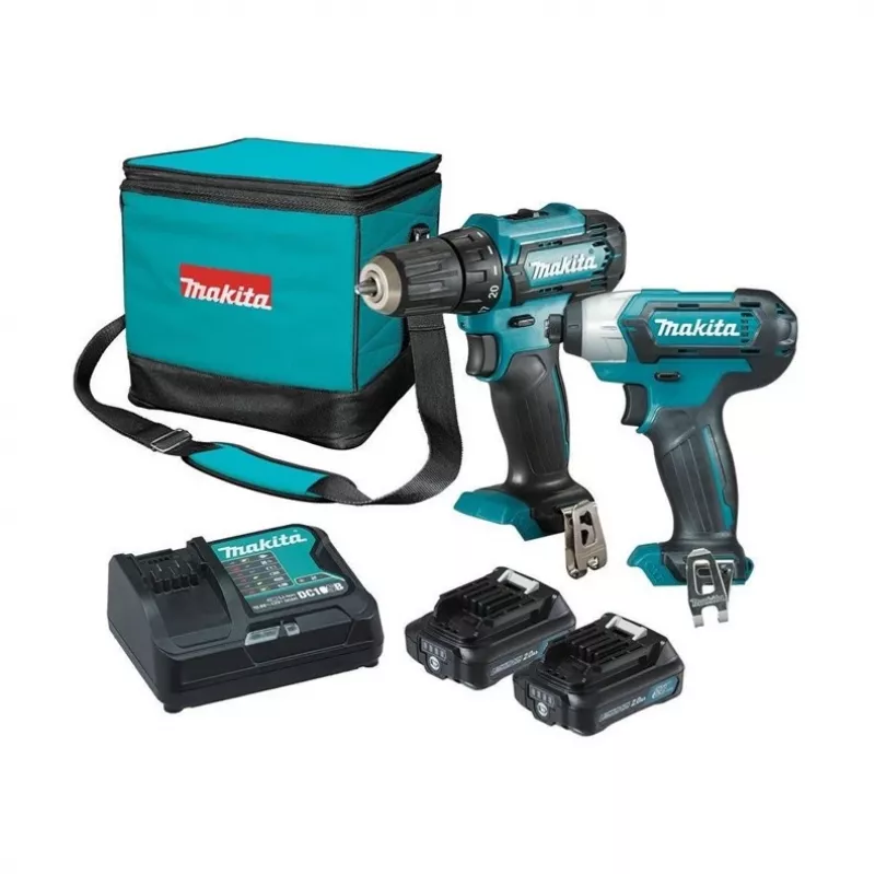 Makita CLX224A akutööriistade komplekt 12V MAX; 2 x 2.0 Ah
