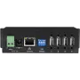 Exsys Ethernet GLAN 1x kuni 4x USB2.0 4-pordiline seadmeserver sisaldab toiteplokk 15KV - Kaabli-/Adapterikomplekt - Digitaalne/Andmed