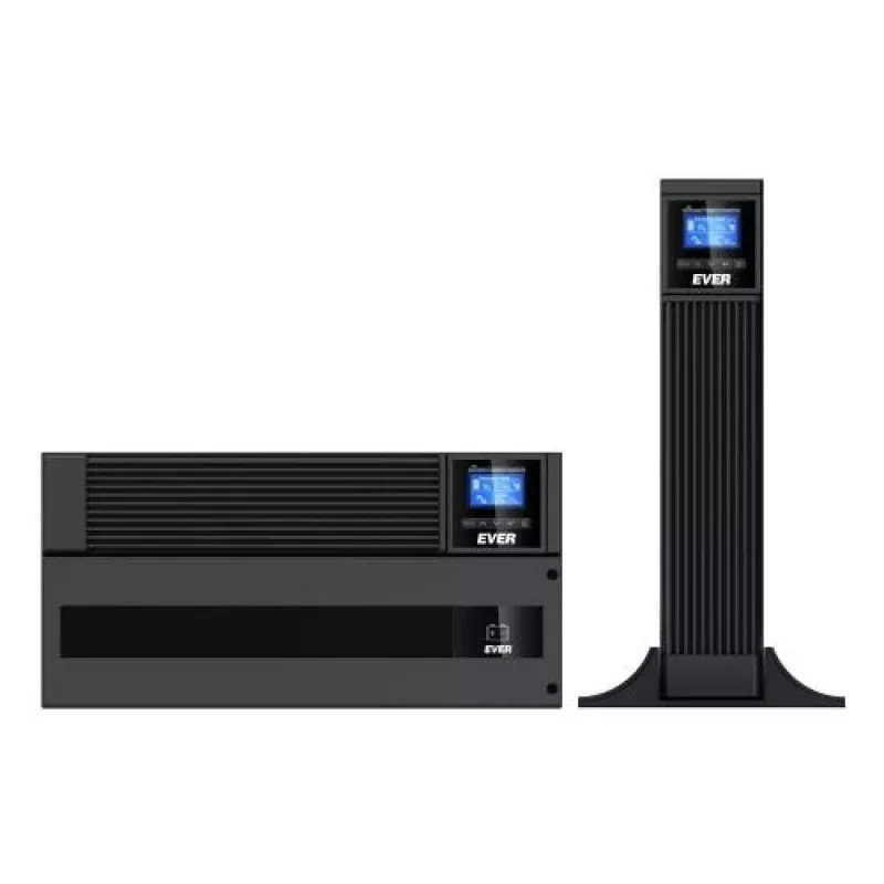UPS EVER POWERLINE RT Plus 6 kVA T/PWPLRT-116K00/00 — Online topeltmuunduriga rack/torn UPS 6kVA