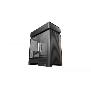 Arvutikorpus DeepCool CL660 Must — ATX/Micro-ATX/Mini-ITX, karastatud klaas, 2x3,5 tolli + 1x2,5 tolli, ees 140 mm, ülal/taga 120-140 mm