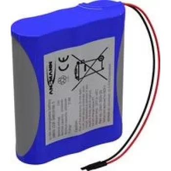 Ansmann 1S3P akupakett 3x 18650 kaabel Li-Ion 3,6 V 10500 mAh (2447-3034-20)