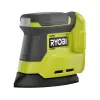 Ryobi RPS18-0, Delta-sander, Orbital, Velcro, Must, roheline, plastik, 11000 OPM