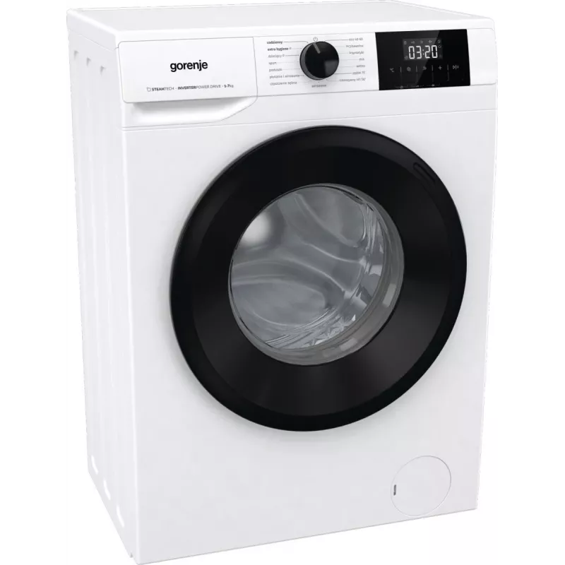 Eraldiseisev pesumasin Gorenje W3NGPI72SBS, 7 kg, 1200 p/min, inverter-mootor, aur, 15 programmi, valge