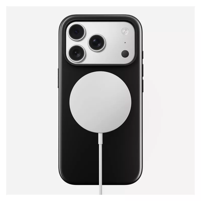 Mobiiltelefoni ümbris Nomad NM014001858 Cover Apple iPhone 17 Pro jaoks, sobib 16 cm (6,3 tolli) ekraanile, must