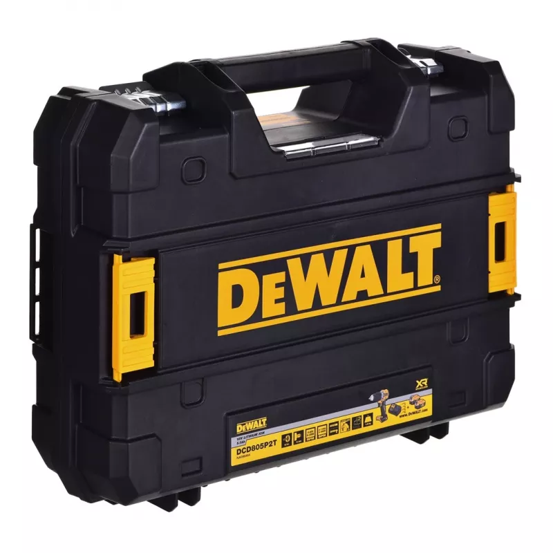 PUUR-KRUVIKEERAJA Dewalt DCD805P2T 18V 2X5,0AH BL Tstak