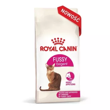 Kuiv kassitoit Royal Canin Exigent Fussy 2 kg — kuivad graanulid valivatele täiskasvanud kassidele, linnuliha maitse, 40% valku