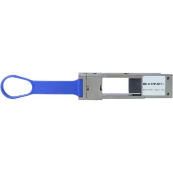 Dell EMC-ühilduv QSA-Q28-S28 BlueOptics BO-QSFP28-SFP28 100 Gigabit QSFP28 SFP28-muundurile, pesa SFP28 transiiverile, mitmekiuline ja ühekiuline võimekus, 0°C/+70°C (QSA-Q28-S