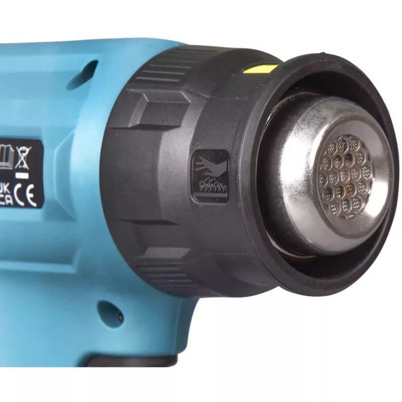 Makita DHG181ZK - Kuumaõhupuhur - Juhtmeta - 120 - 200 l/min - ilma akuta, ilma laadijata - 18 V (DHG181ZK)