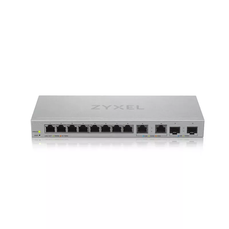 Zyxel XGS1210-12-ZZ0102F võrgulüliti hall, hallatav Gigabit Ethernet (10/100/1000)