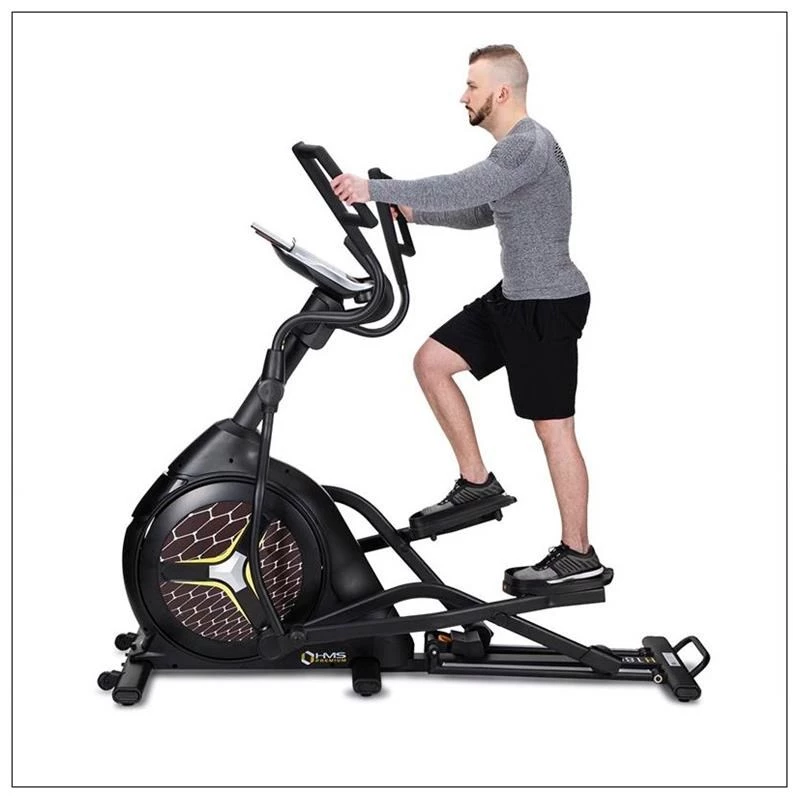 HMS Fitness H1802 elektromagnetiline elliptiline trenažöör must