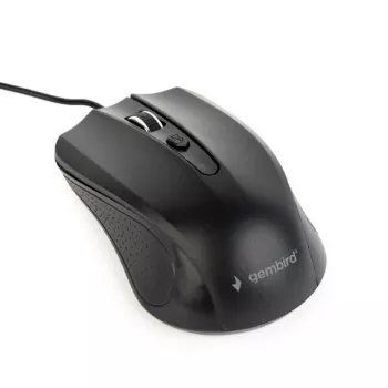 Gembird MUS-4B-01 hiir mõlemakäeline USB Type-A optiline 1200 DPI