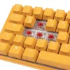 Ducky One 3 SF kollane klaviatuur Gaming USB mehaaniline RGB LED