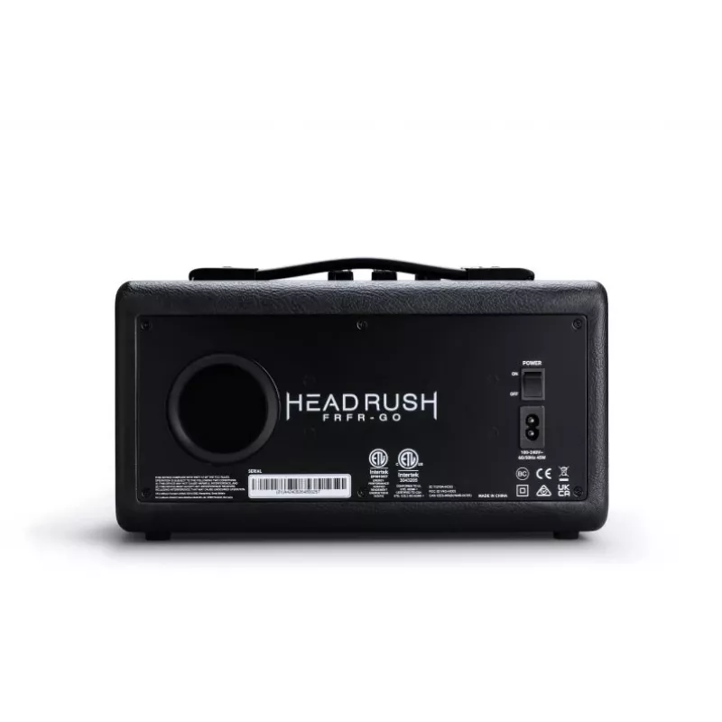 Kaasaskantav FRFR kitarri võimendi HEADRUSH FRFR-GO, 65W, täissagedusala, aku/võrgutoitega