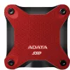 Väline SSD ADATA SD620 1 TB, kaasaskantav USB 3.2 Gen 2 (Micro-USB B), lugemiskiirus 520 MB/s, kirjutamiskiirus 460 MB/s, löögikindel, punane