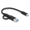 DeLOCK USB USB-C kaardilugeja CFexpress XQD Alumiinium Hall 10000 Mbit/s