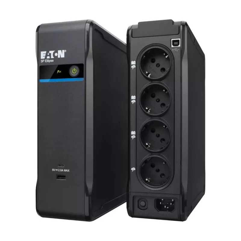 Katkematu toiteallikas EATON Ellipse 900 USB DIN — 900 VA / 540 W