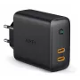 AUKEY PA-D2 mobiilseadme laadija 36W Must Siseruumides