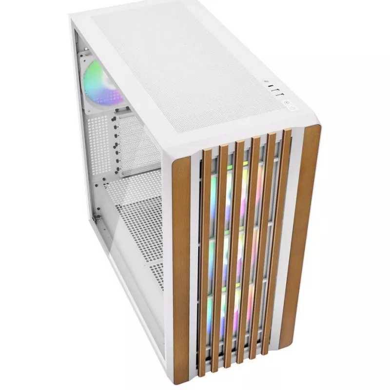 Sharkoon REBEL C70G RGB Full Tower Valge, Puit