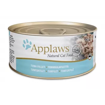 APPLAWS Tuunikala filee puljongis - märg kassitoit - 70g