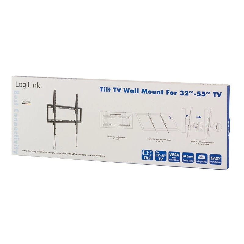 LogiLink BP0010 telerikinnitus/alus 139,7 cm (55 tolli) must