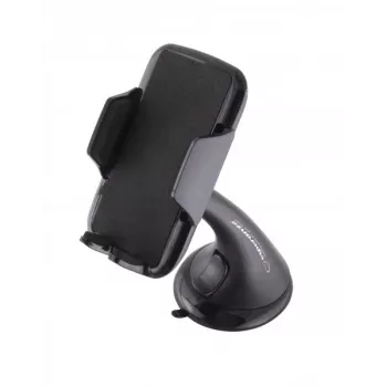 Passiivne autohoidik ESPERANZA EMH113 — must, 360° pöörlemine mobiiltelefonidele/nutitelefonidele