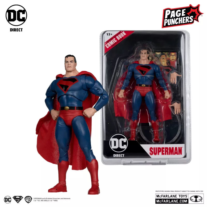 MCFARLANE DC Multiverse Supermani märulikuju 7 tolli (17557)