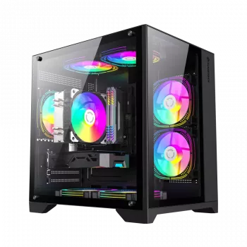 Gamemax | Korpus | INFINITY MINI BK | M-ATX