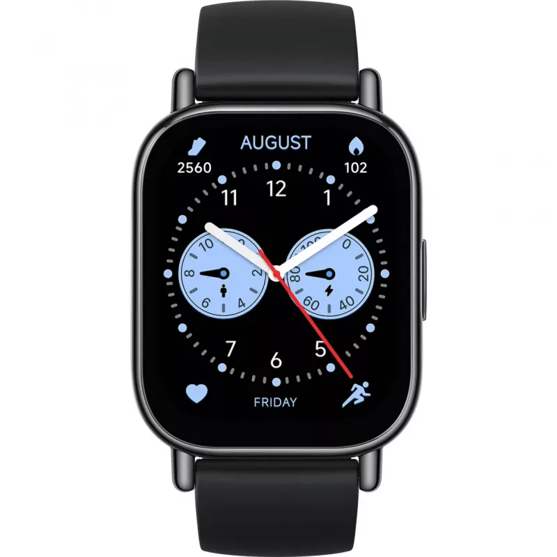 Nutikell Xiaomi Redmi Watch 5 Lite — 1,96-tolline AMOLED, GPS, 470 mAh, 48 mm, TPU-rihm, must