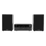 Koduaudio mikrosüsteem Aiwa MSBTU-550 — 50 W RMS, Bluetooth 10 m, FM, LED-ekraan, RCA, must