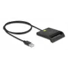 Nutikaardilugeja DeLOCK 91724 USB Type-A must