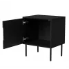 Cama INSERTO Öökapp, 2 tk, 50x40x61.5 cm, must + LED