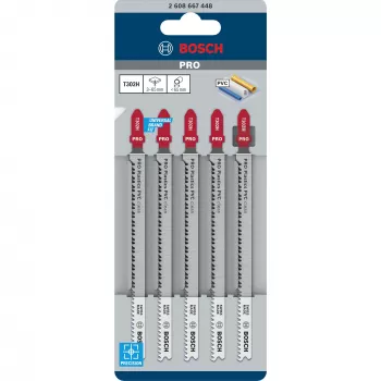 Bosch T 302 H saeleht torude, plasti ja profiilide lõikamiseks, hammaste vahekaugus 2,3 mm