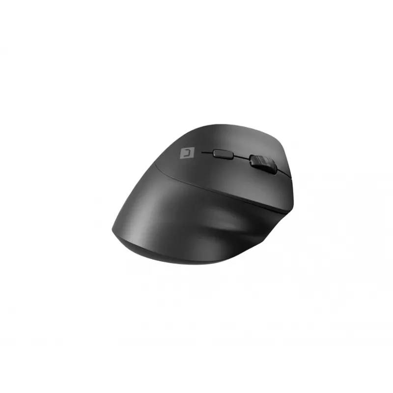 Juhtmeta optiline hiir NATEC CRAKE 2 — Bluetooth 5.2, 2400 DPI, 6 nuppu, paremakäeline, must